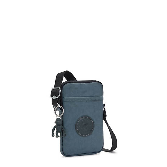 Kipling Tally Crossbody Telefoon Tas Donkerblauw Grijs | België 1848CT